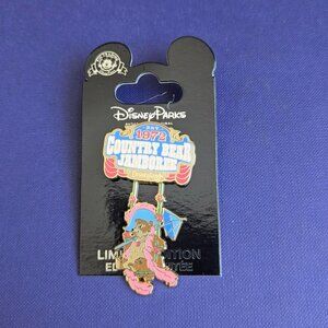 Disney 1972 Country Bear Jamboree Pin Teddy Berra 45th Anniv NEW RARE & freebie